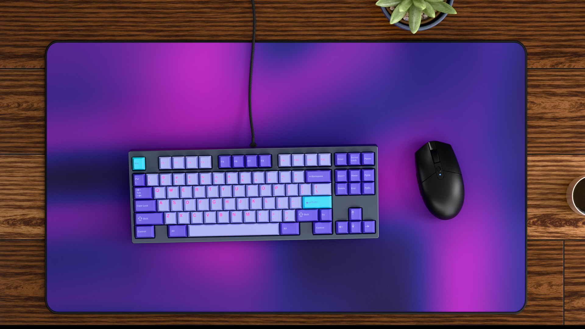 Enhancing Aesthetics with Desk Mats